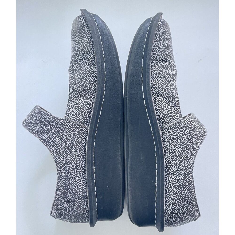 Alegria Women's Work Casual Shoes Mary Jane B&W Dots PAL-240 Size 40 (9.5/10) - Picture 8 of 9